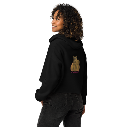 Proverbs 31 Lioness Cropped Ultra Elite Hoodie – Strength & Grace