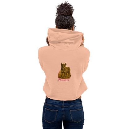 Proverbs 31 Lioness Cropped Ultra Elite Hoodie – Strength & Grace